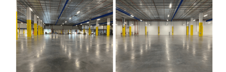 Proyecto de solera industrial para Amazon