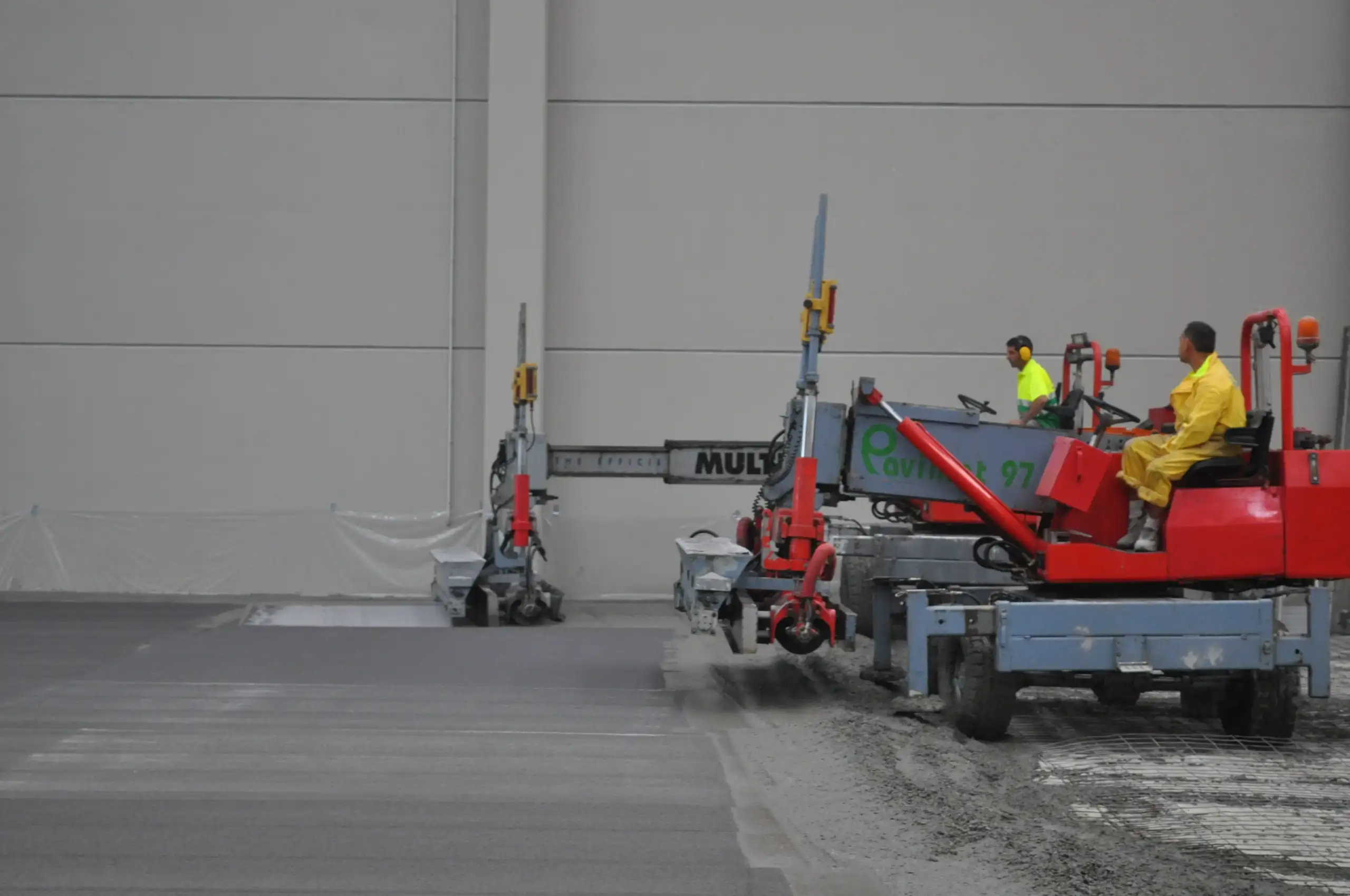 Pavimentación industrial